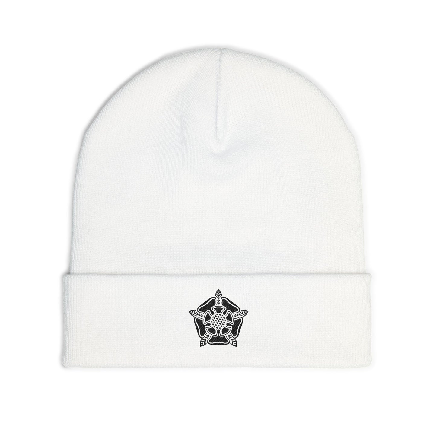 Untamed Knit Beanie - White