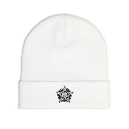 Untamed Knit Beanie - White