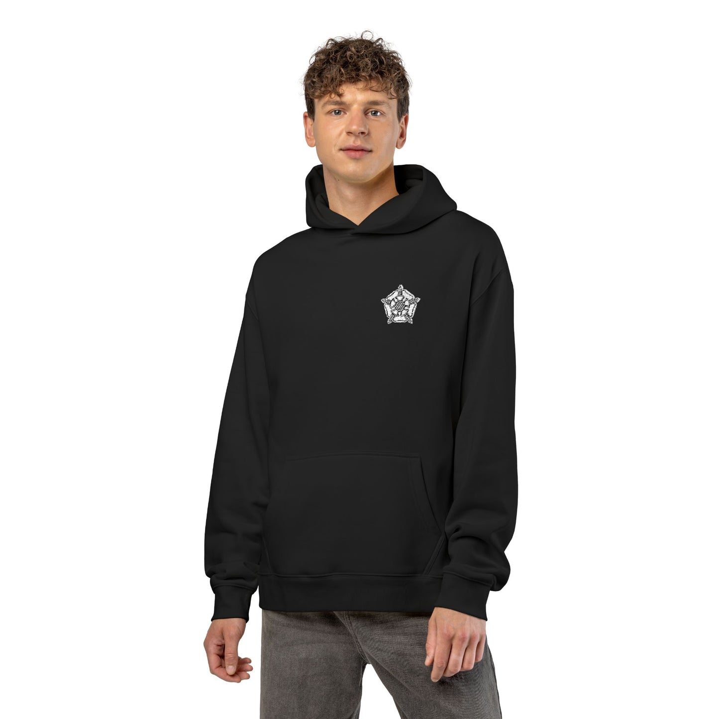 Untamed Relaxed Hoodie - Black