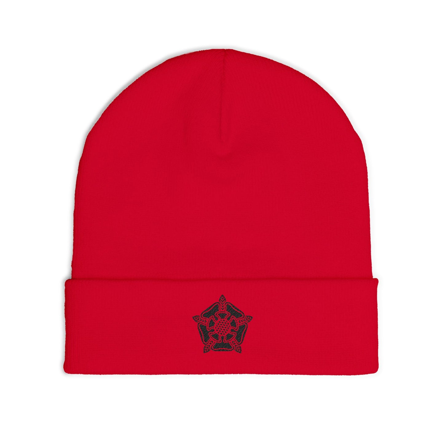 Untamed Knit Beanie - Red