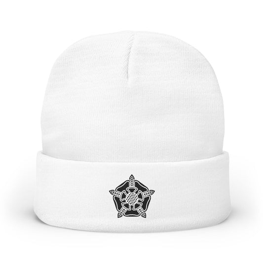 Untamed Knit Beanie - White